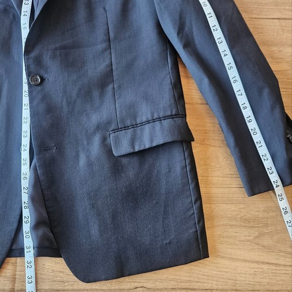 Joseph Abbound Mens Blazer Sport Coat 2 Button Causal Jacket Size 44R Wool Suit - Picture 11 of 13